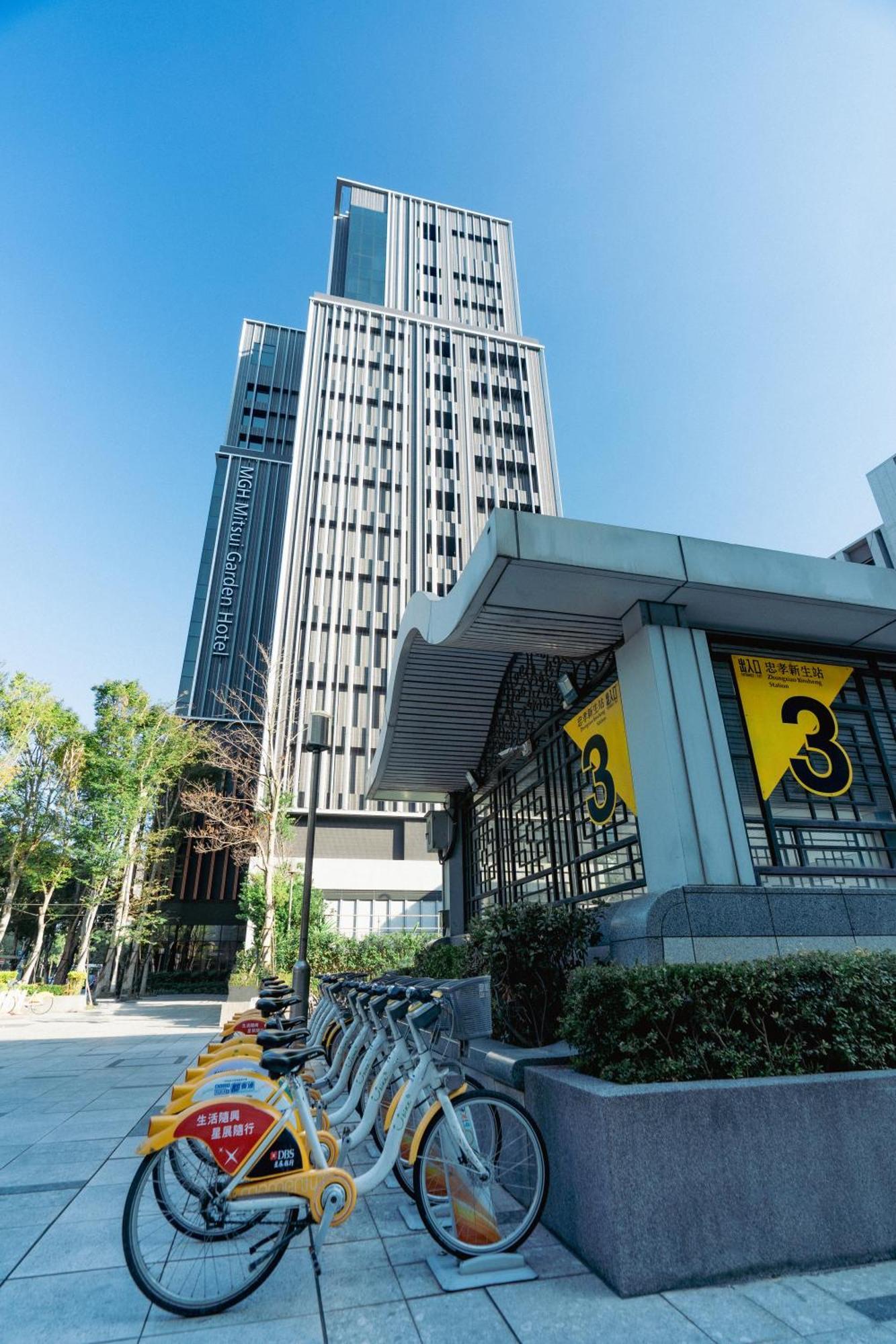 MGH Mitsui Garden Hotel Taipei Zhongxiao Buitenkant foto